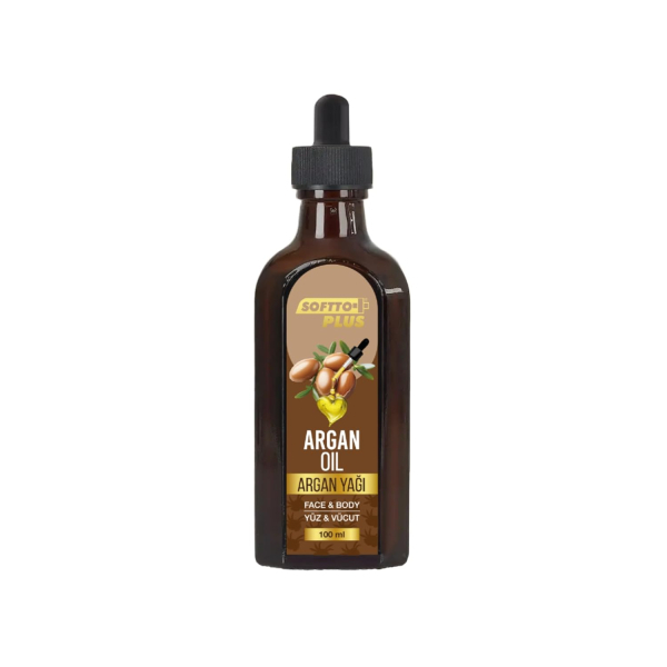 Softto Plus Argan-Hautpflegeöl für Gesicht und Körper, 100 ml
