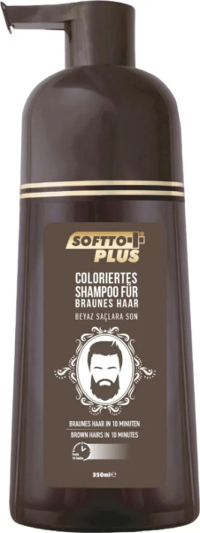 Softto Plus Braun-Haar Shampoo 350ml