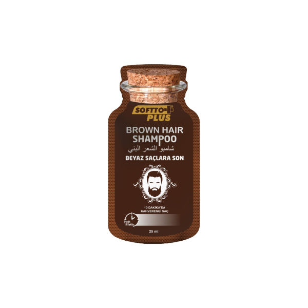 Softto Plus Braun-Haar Shampoo 10 x 25 ml