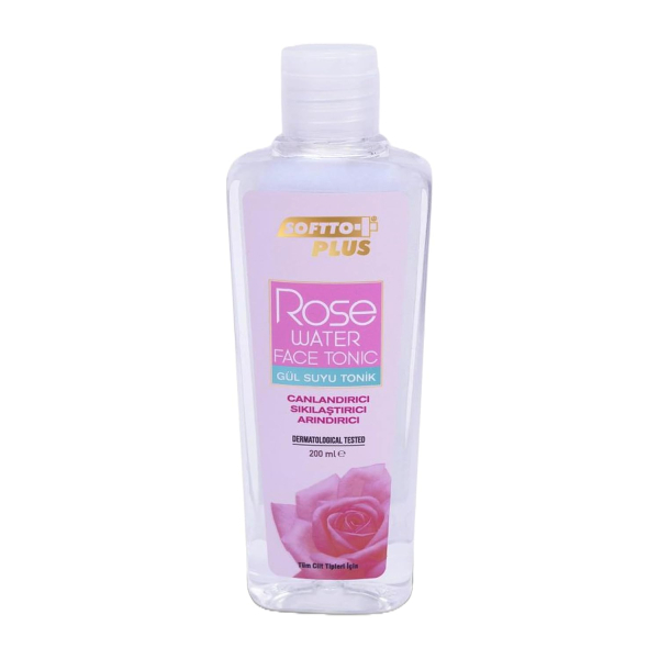 Softto Plus Rose Water Face Tonic - 200 ml