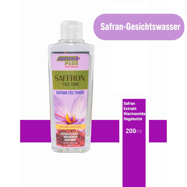Softto Plus Safran Face Tonic - 200 ml
