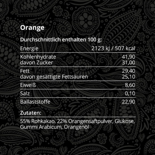 Takamanda Kakao Orange Peak Nuggets 70 g
