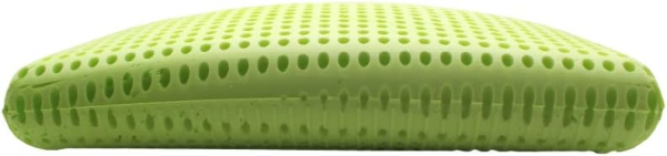 MAPE Nackenstützkissen viscoelastischer Thermo-Soft-Schaum 100% Baumwollbezug. geruchlos (Camping, 50 x 35 x 13,8 cm)