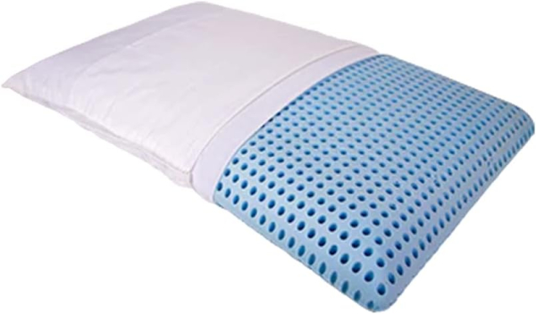 MAPE Duftkissen Nackenstützkissen viscoelastischer Thermo-Soft-Schaum mit 100% Baumwollbezug (Eukalyptus, 73 x 43 x 13,8 cm)
