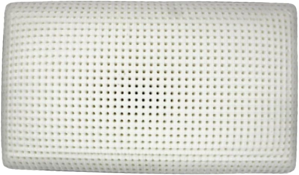 MAPE neck support pillow viscoelastic thermo-soft foam with 100% cotton cover - odorless